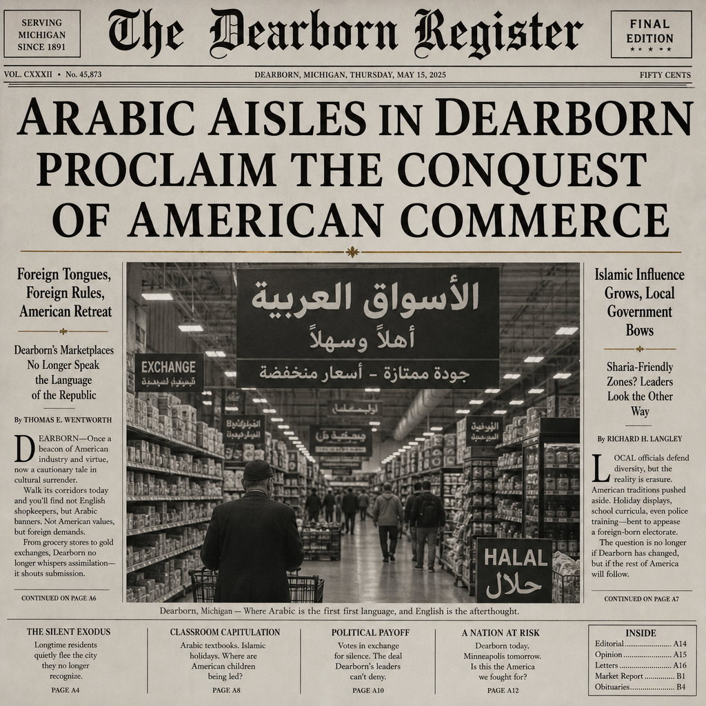 Arabic Aisles in Dearborn Proclaim the Conquest of American Commerce