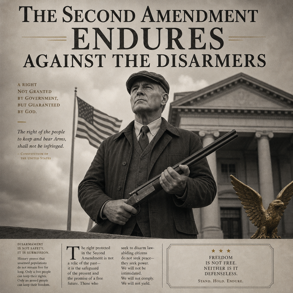 The Second Amendment Endures Against the Disarmers