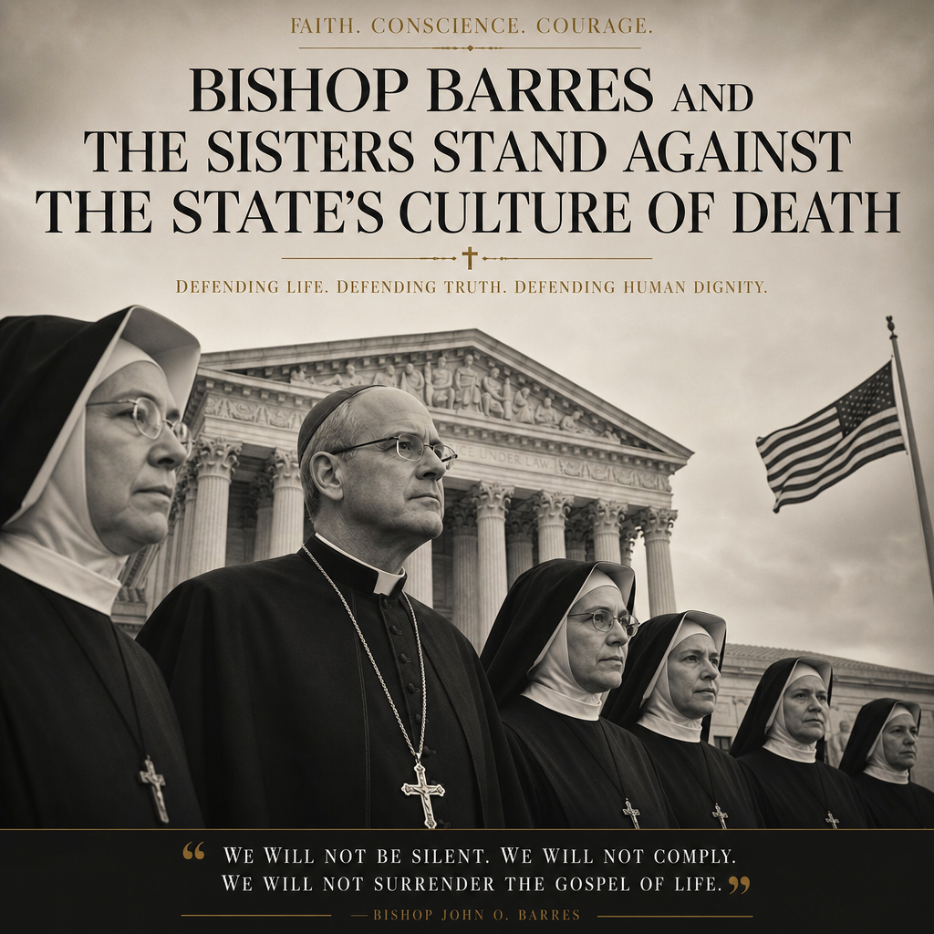 Bishop Barres and the Sisters Stand Against the State's Culture of Death