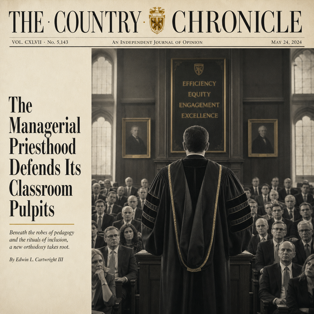 The Managerial Priesthood Defends Its Classroom Pulpits