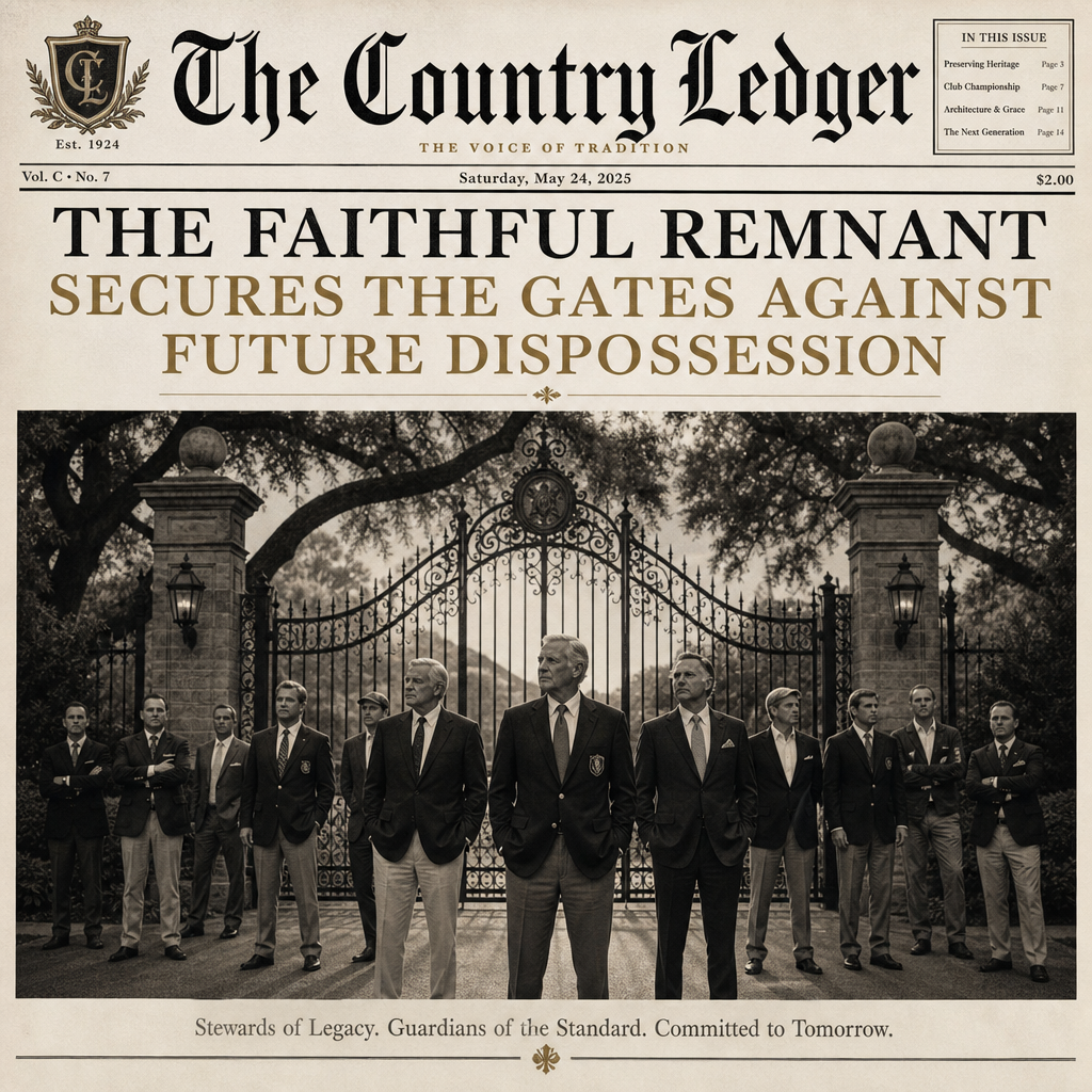 The Faithful Remnant Secures the Gates Against Future Dispossession