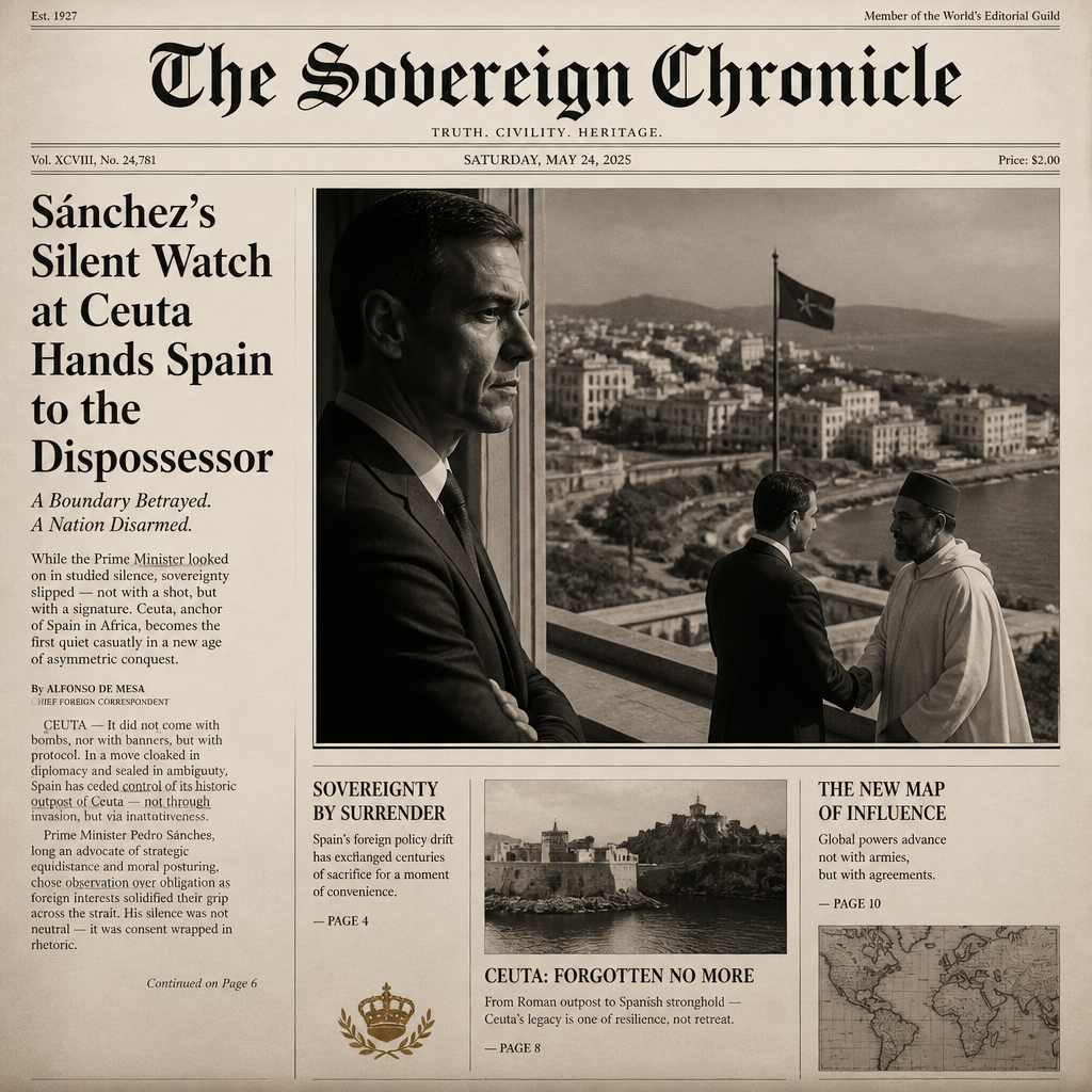 Sánchez's Silent Watch at Ceuta Hands Spain to the Dispossessor