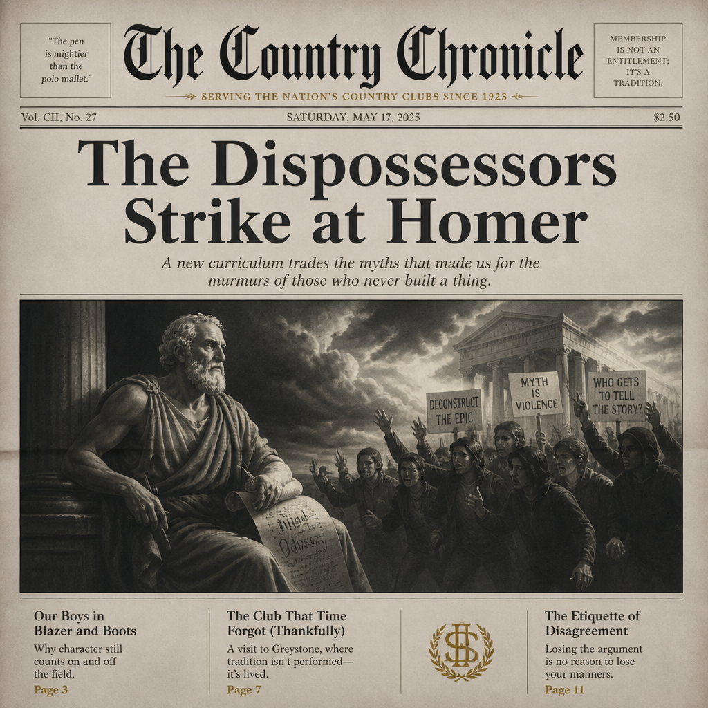 The Dispossessors Strike at Homer