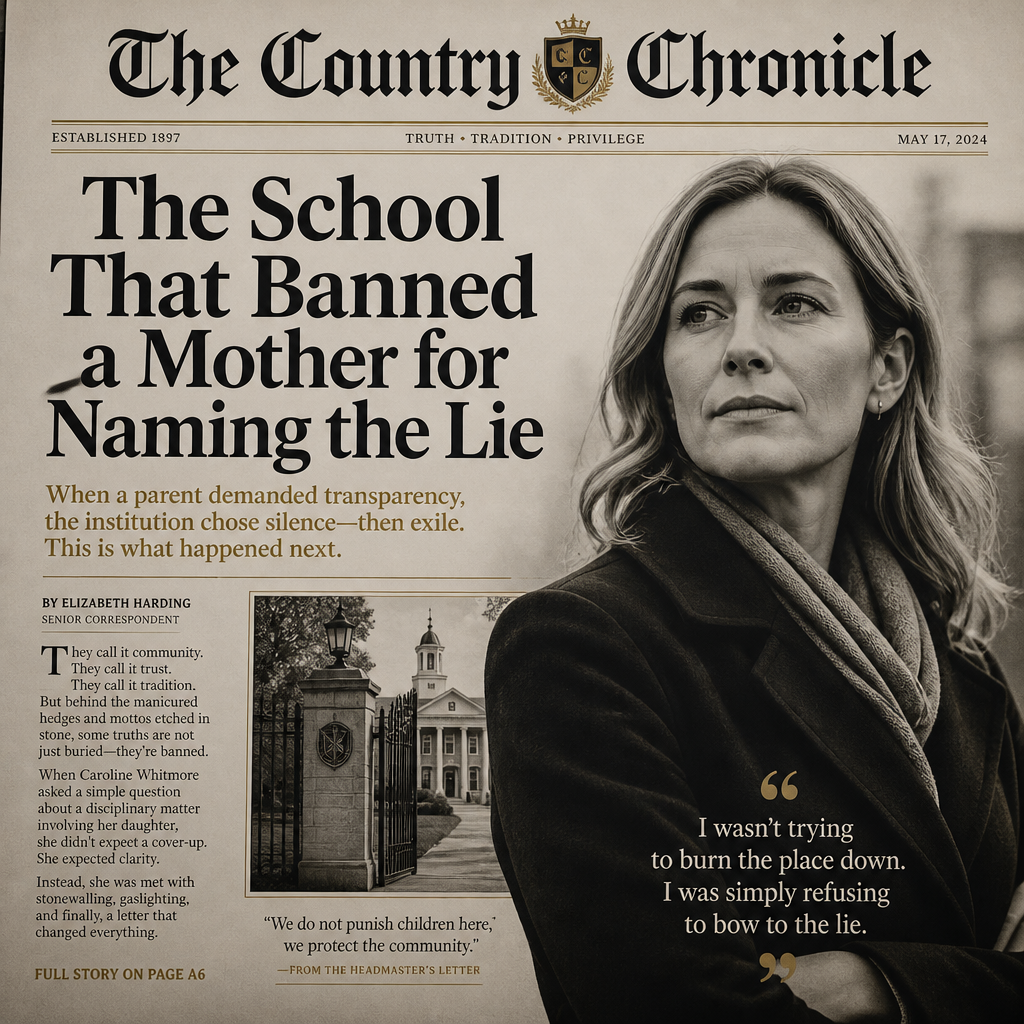 The School That Banned a Mother for Naming the Lie