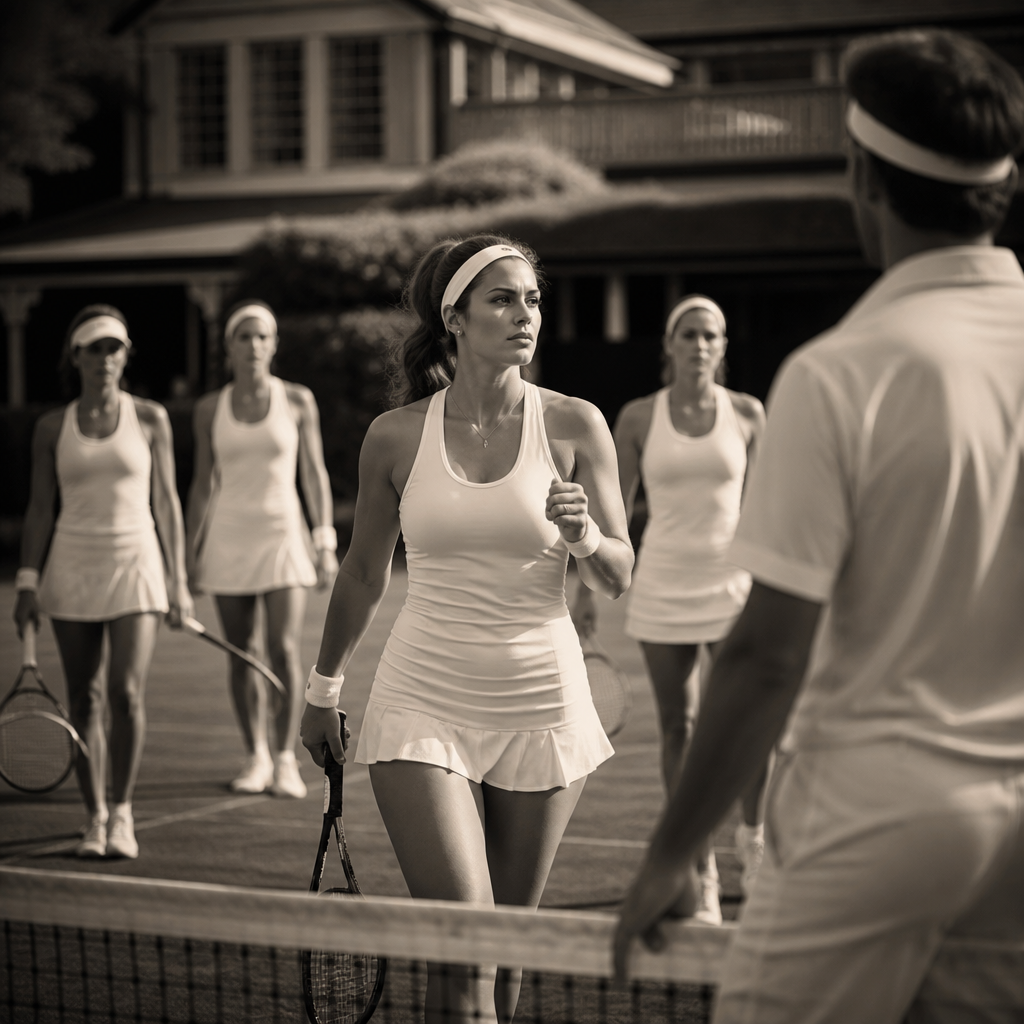 The Net Holds: Women Reclaim the Baseline Against Male Invasion
