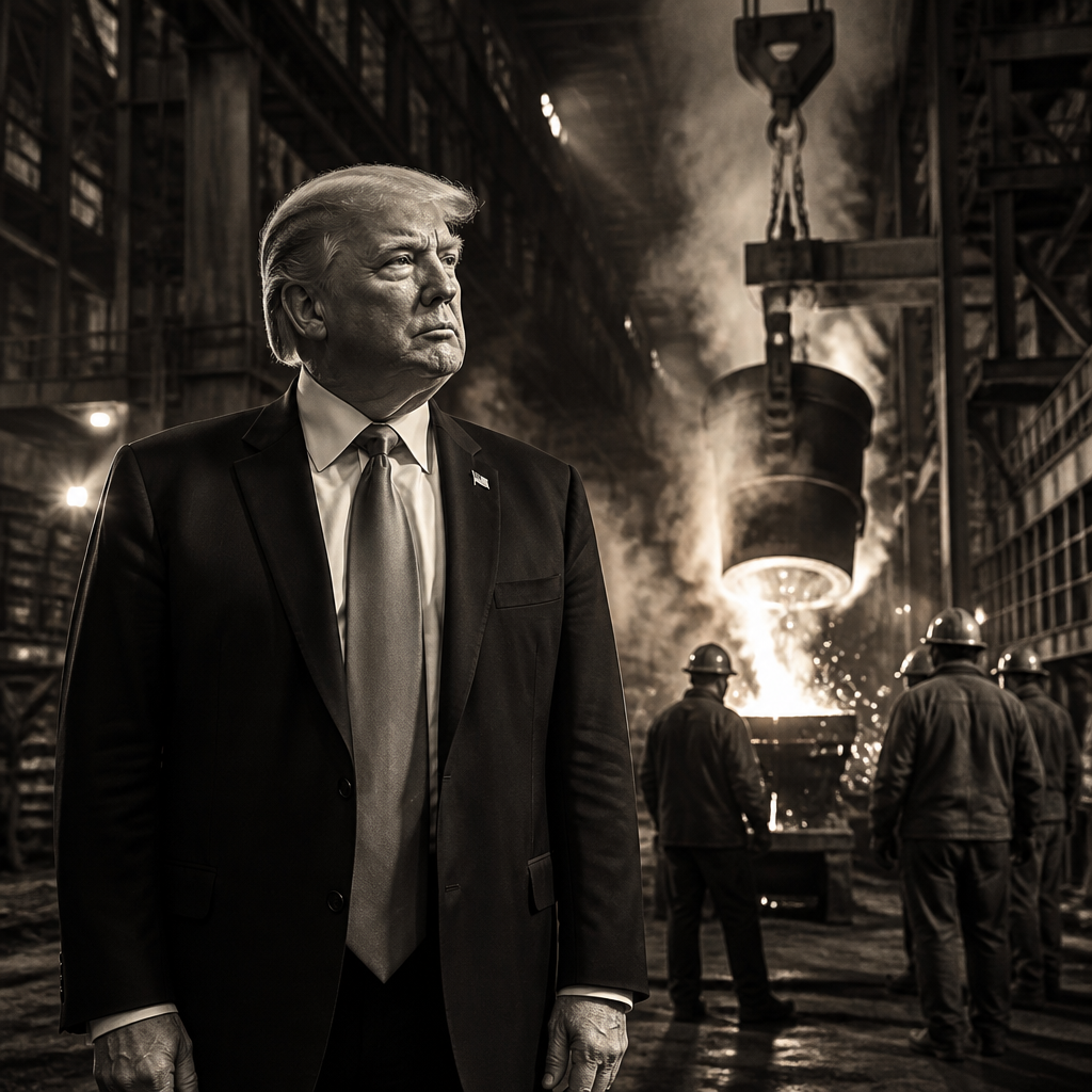 Trump Forges Domestic Steel: Grants Reclaim Mining from Foreign Chains