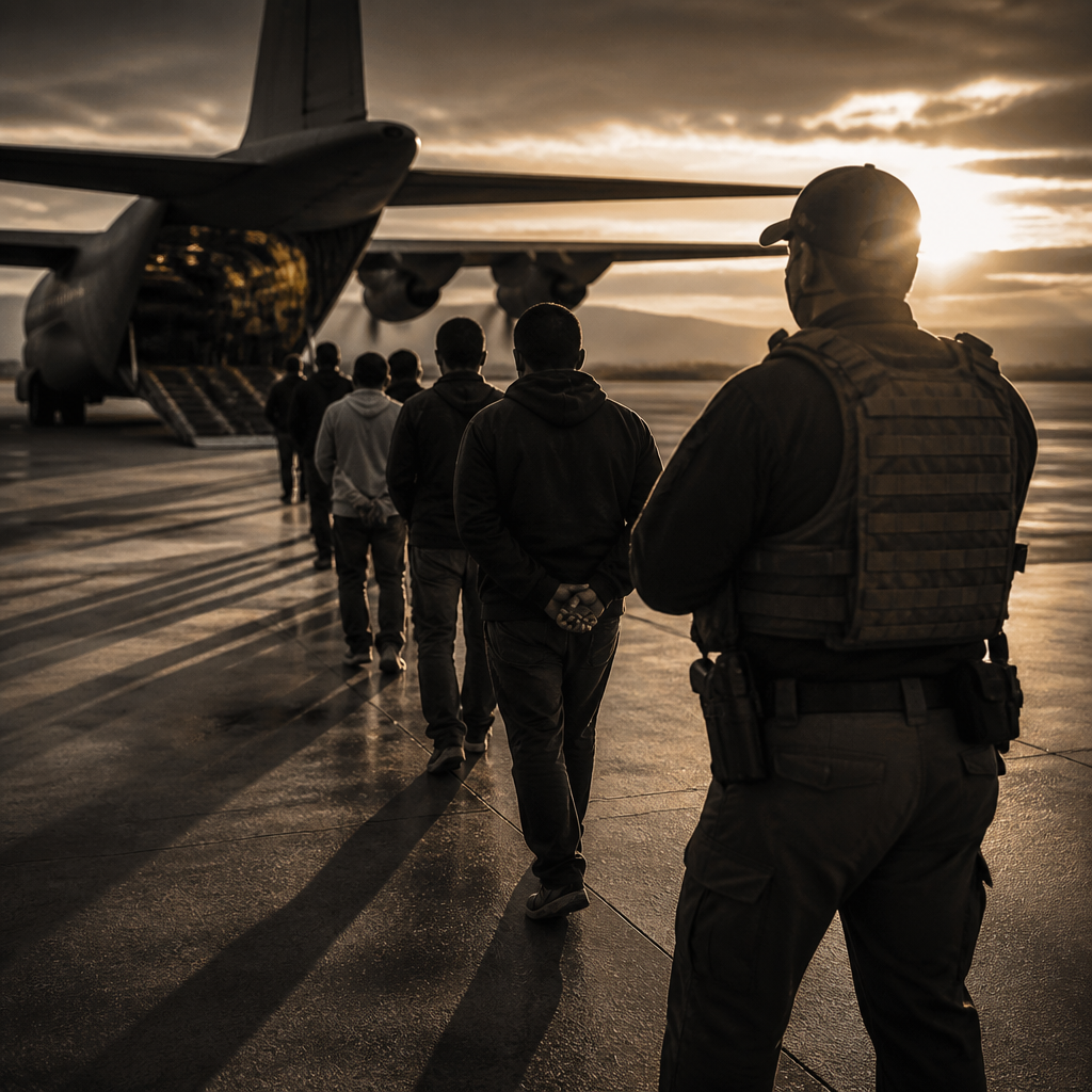 The Last Flight Home: Washington Enforces the Border Against the Temporary Invasion