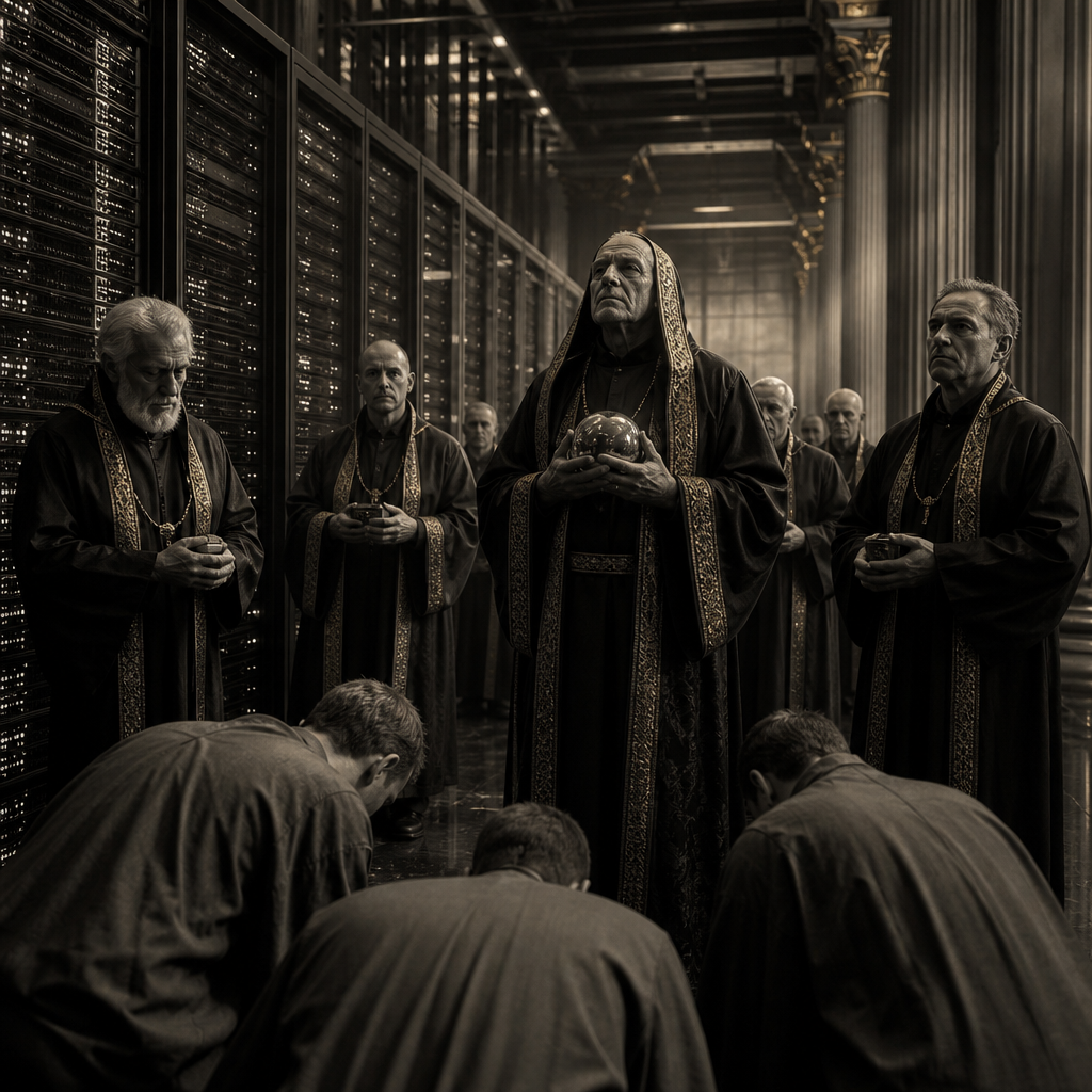 Data Centers Reveal the Managerial Priesthood’s War on Concrete Reality