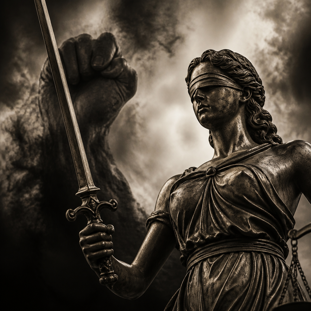 The Socialist War on the Sword of Justice
