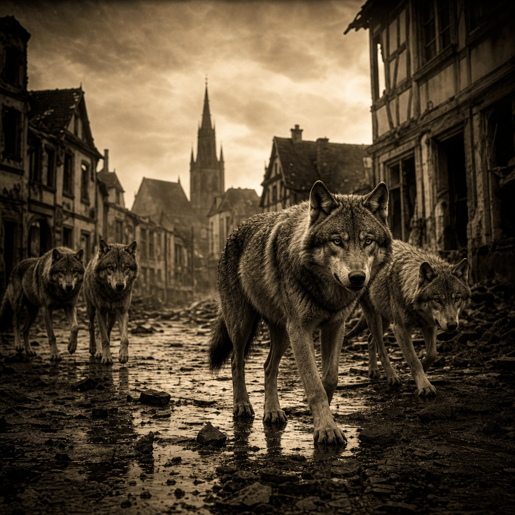 Grey Wolves Prowl Through Germany's Fractured Streets