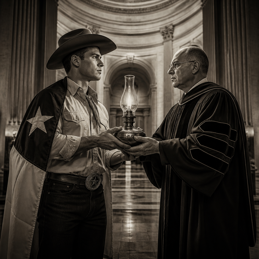 Texas Recovers the Lamp of True Learning from the Hands of the Managerial Priesthood