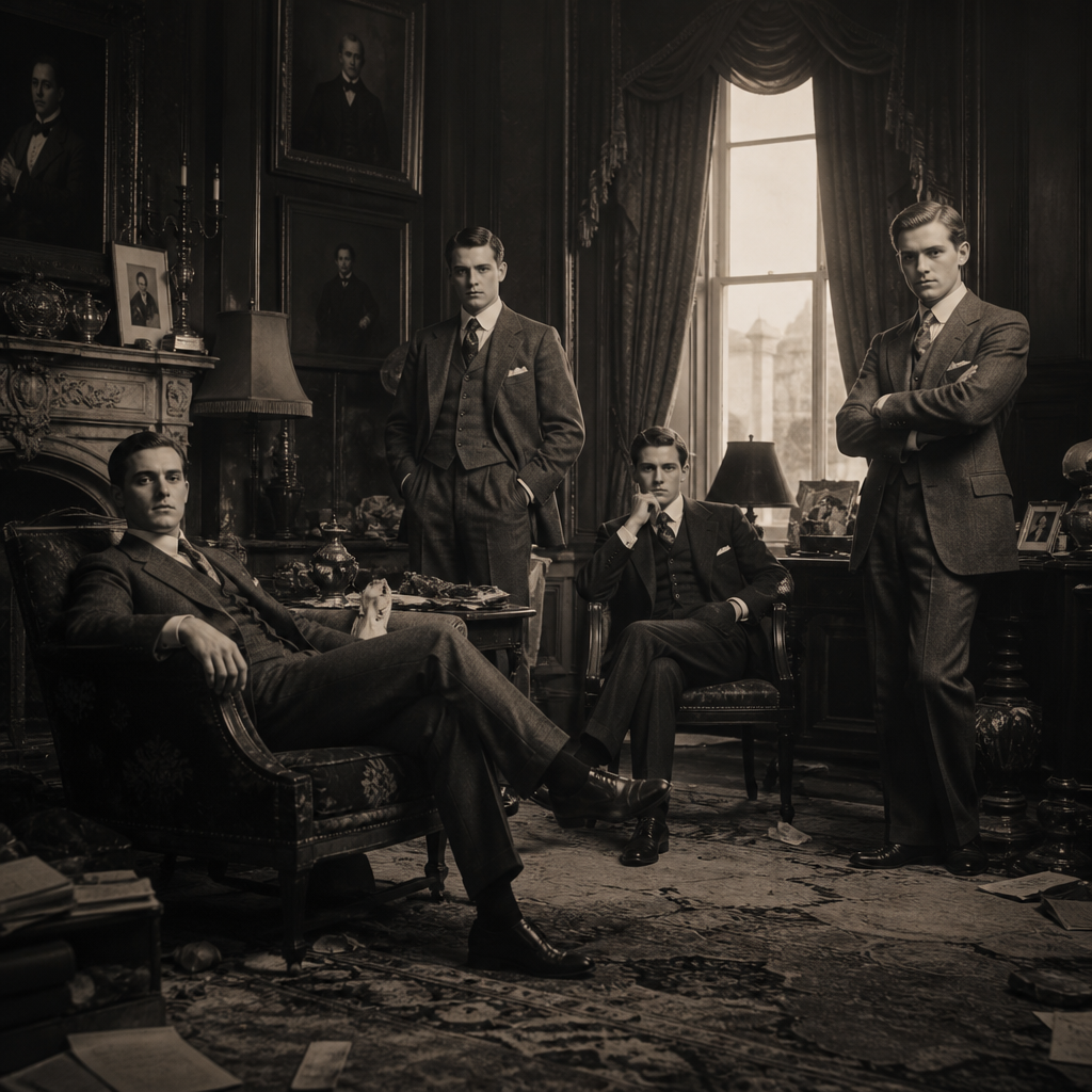 The Aspiring Sons Surveyed in an Age of Household Ruin