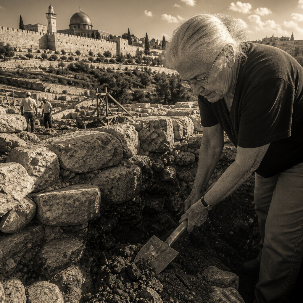 The Stones Rise in Jerusalem: Mazar's Spade Confounds the Revisionists