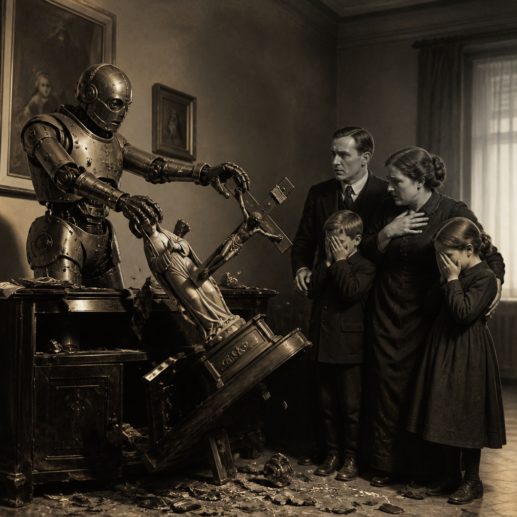 Germany Deploys the Automaton to Erase the Household Faith