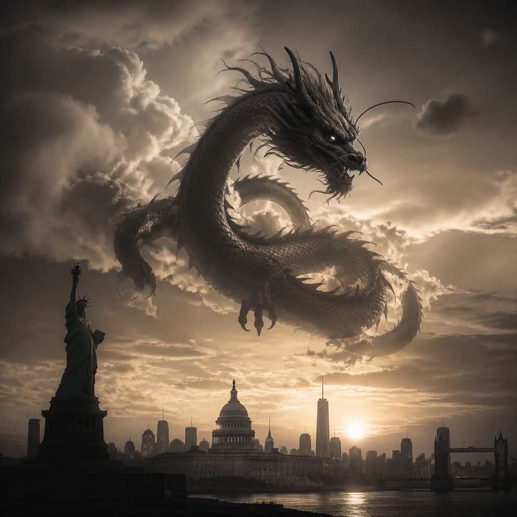 The Dragon Ascends as the America's Light Fades Before Nations
