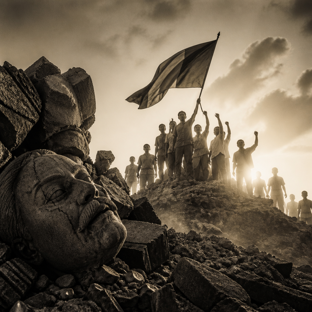 The Postwar Idols Crumble as Sovereign Nations Rise from the Ruins