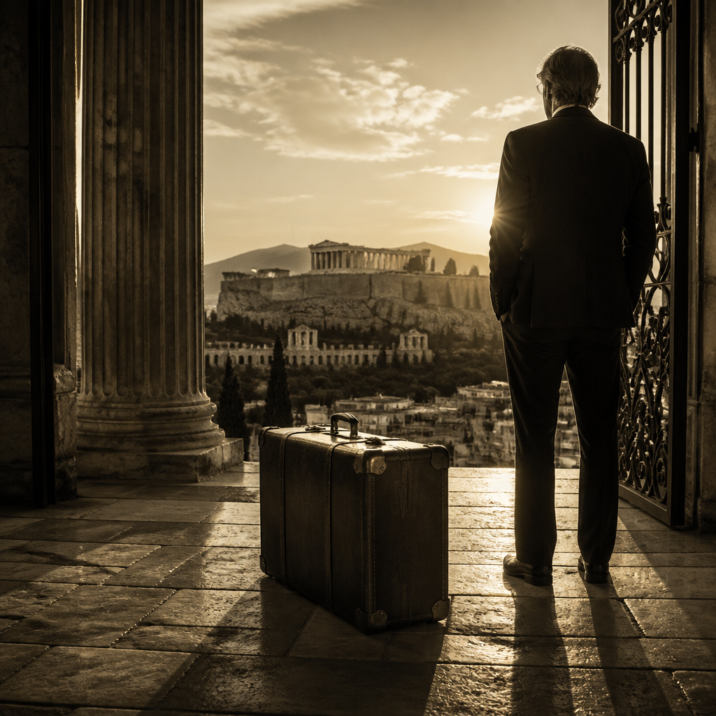 The Suitcase in Athens and the Wages of Open Gates