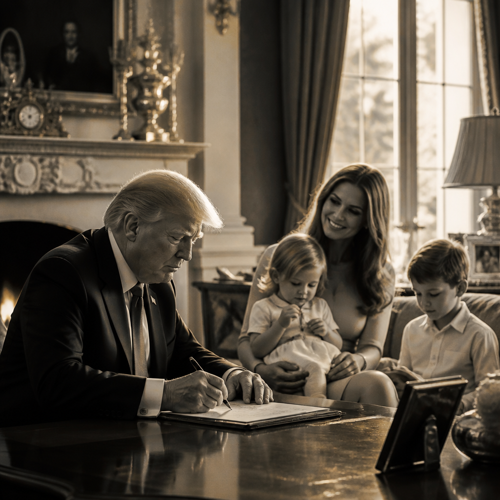 The Hearth Reclaimed: Trump Moves to Subsidize Stay-at-Home Parents