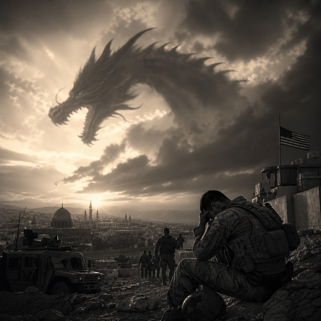 The Dragon's Shadow Falls Over the Levant as American Garrisons Crumble